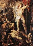 RUBENS, Pieter Pauwel The Resurrection of Christ France oil painting reproduction